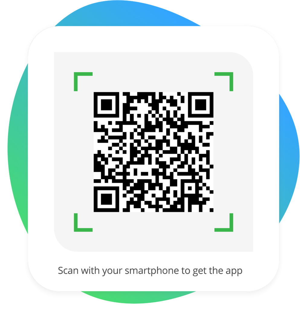 get the evergreen app using this qr code
